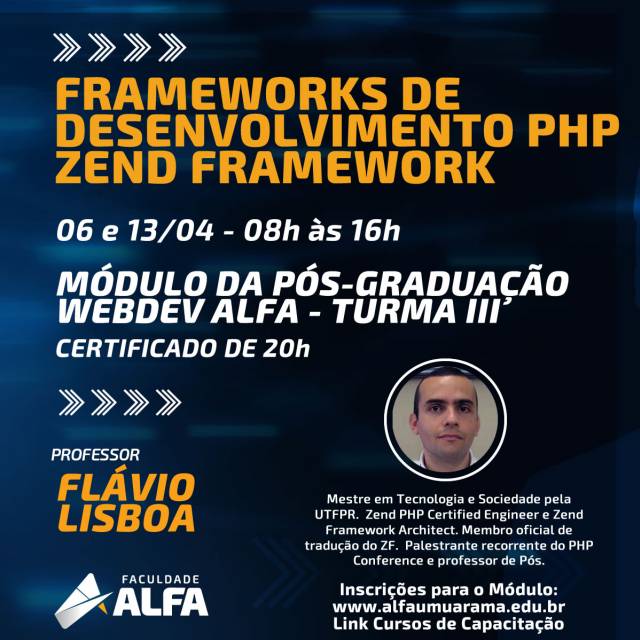 Frameworks de Desenvolvimento PHP - Zend Framework