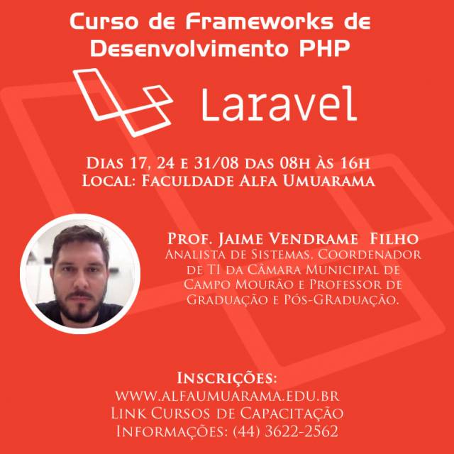 Curso de Frameworks de Desenvolvimento PHP com Laravel