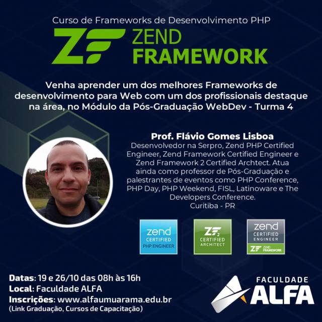 Frameworks de Desenvolvimento PHP - Zend Framework
