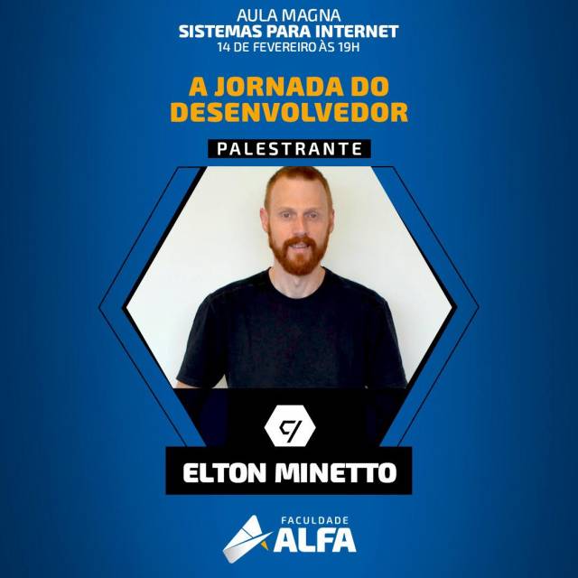 Aula Magna Sistemas para Internet co Elton Minetto