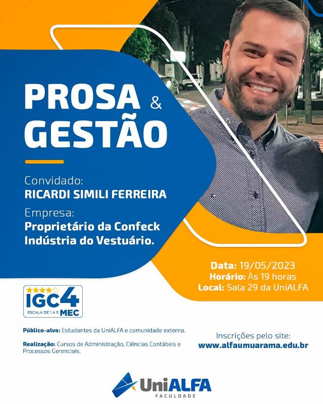 Prosa e Gestão UniALFA