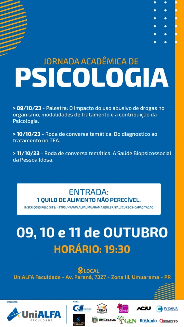 JORNADA ACADÊMICA DE PSICOLOGIA