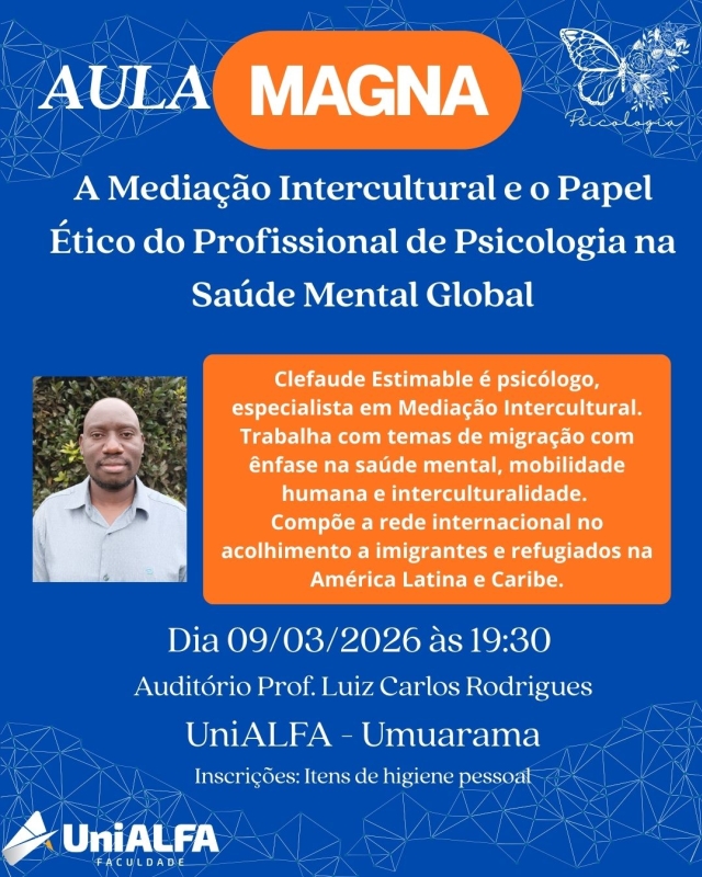 AULA MAGNA DO CURSO DE PSICOLOGIA