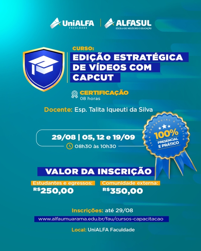 Curso de Edição Estratégica de Vídeos com CapCut