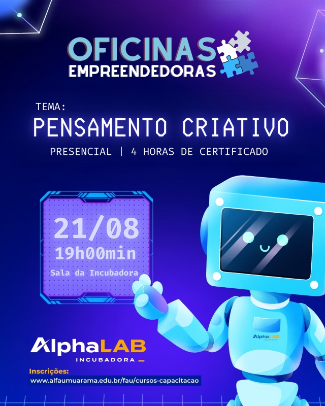 Oficina Empreendedora: Pensamento Criativo