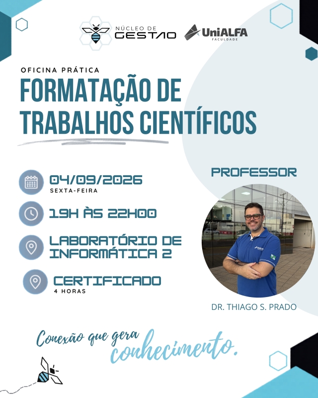 Oficina Prática de Formatação de Trabalhos Científicos