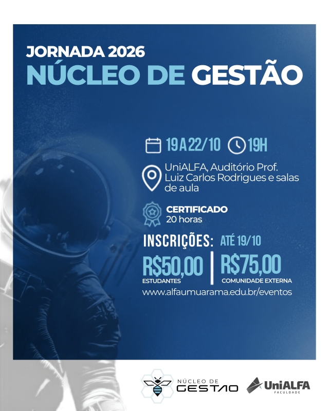 Jornada Acadêmica e Empresarial 2026 - Núcleo de Gestão