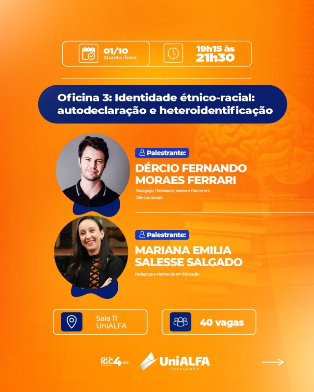 OFICINA  Identidade étnico-racial: autodeclaração e heteroidentificação